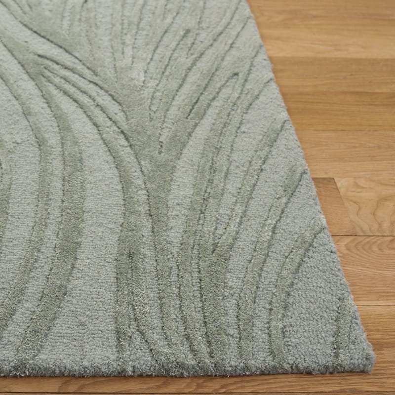 SAFAVIEH Handmade Glamour Fortunata Contemporary Wool Rug