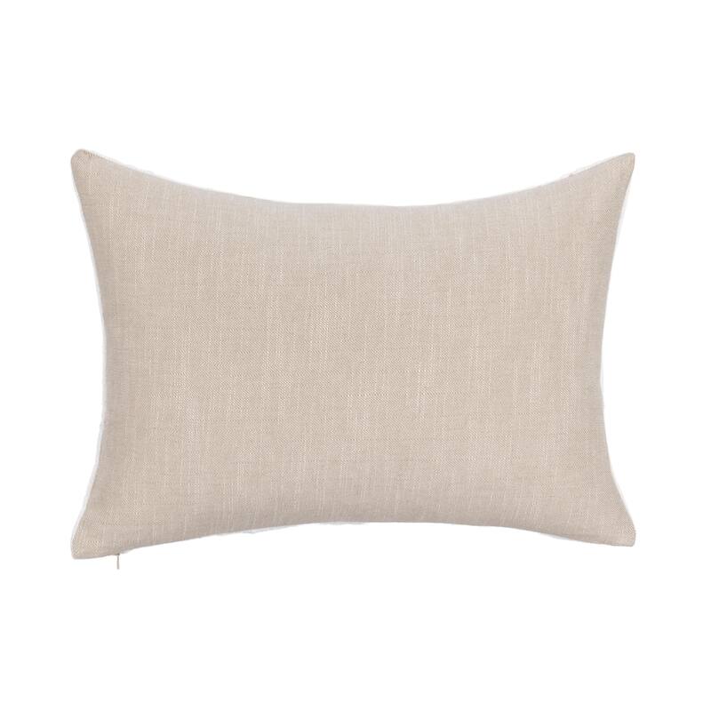 Villa by Classic Home Hannah 100% Cotton 22" Throw Pillow