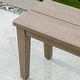preview thumbnail 8 of 8, Uttermost Forsyth Dark Gray Outdoor Bench