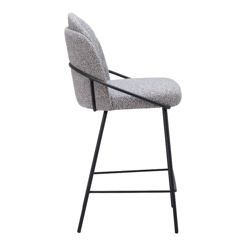 Jambi Counter Stool Black & White
