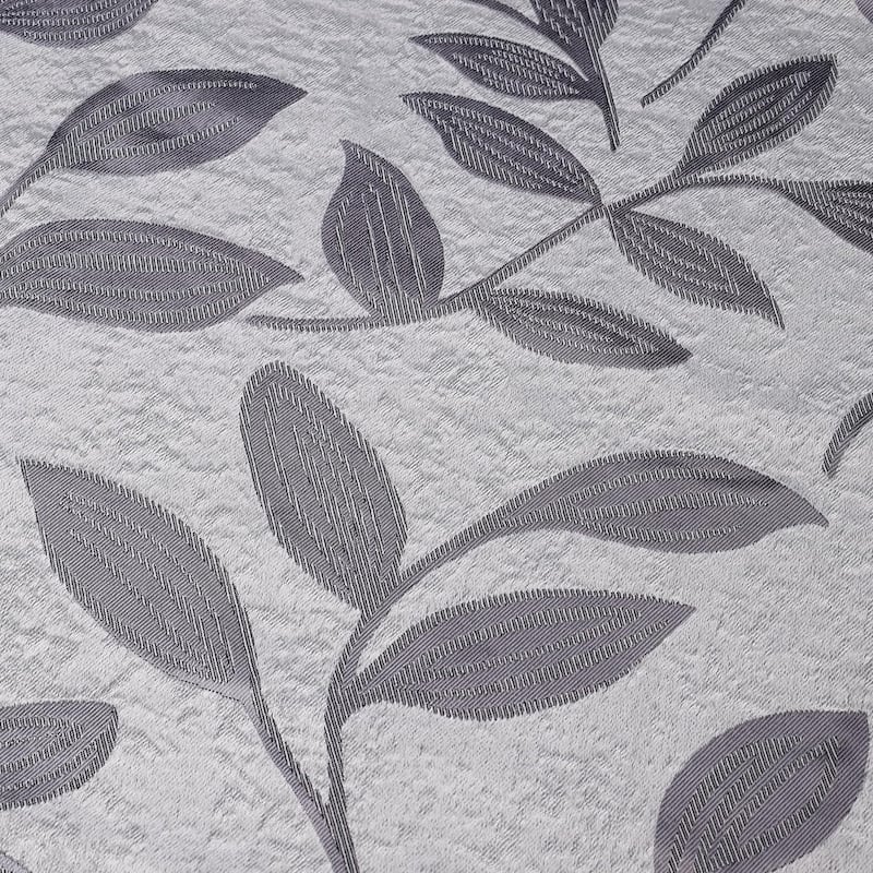Superior Modern Bohemian Leaves Room Darkening Curtains with Grommets