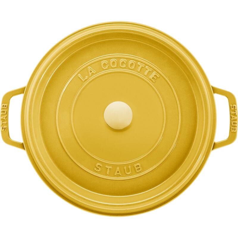 STAUB Cast Iron 5.5-qt Round Cocotte