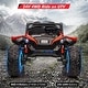 preview thumbnail 16 of 23, 24V Ride on Car with Remote Control 2 Seats Extra Large Seat Wide UTV