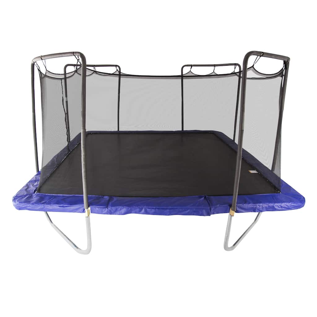 Skywalker Trampolines Blue 15' Square Trampoline with Enclosure