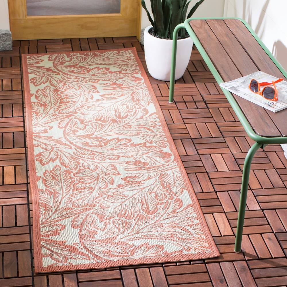 SAFAVIEH Courtyard Reineke Indoor/ Outdoor Waterproof Rug