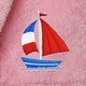 preview thumbnail 21 of 20, Sweet Kids 100% Polyester SUPER PLUSH Double Brushed Hooded Bathrobe - BOAT