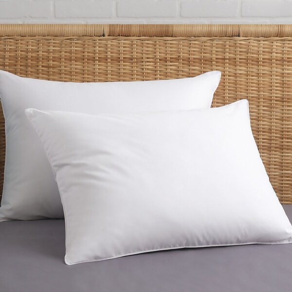 overstock bed pillows