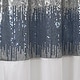 preview thumbnail 38 of 105, Silver Orchid Page Two-tone Faux Silk Single Curtain Panel