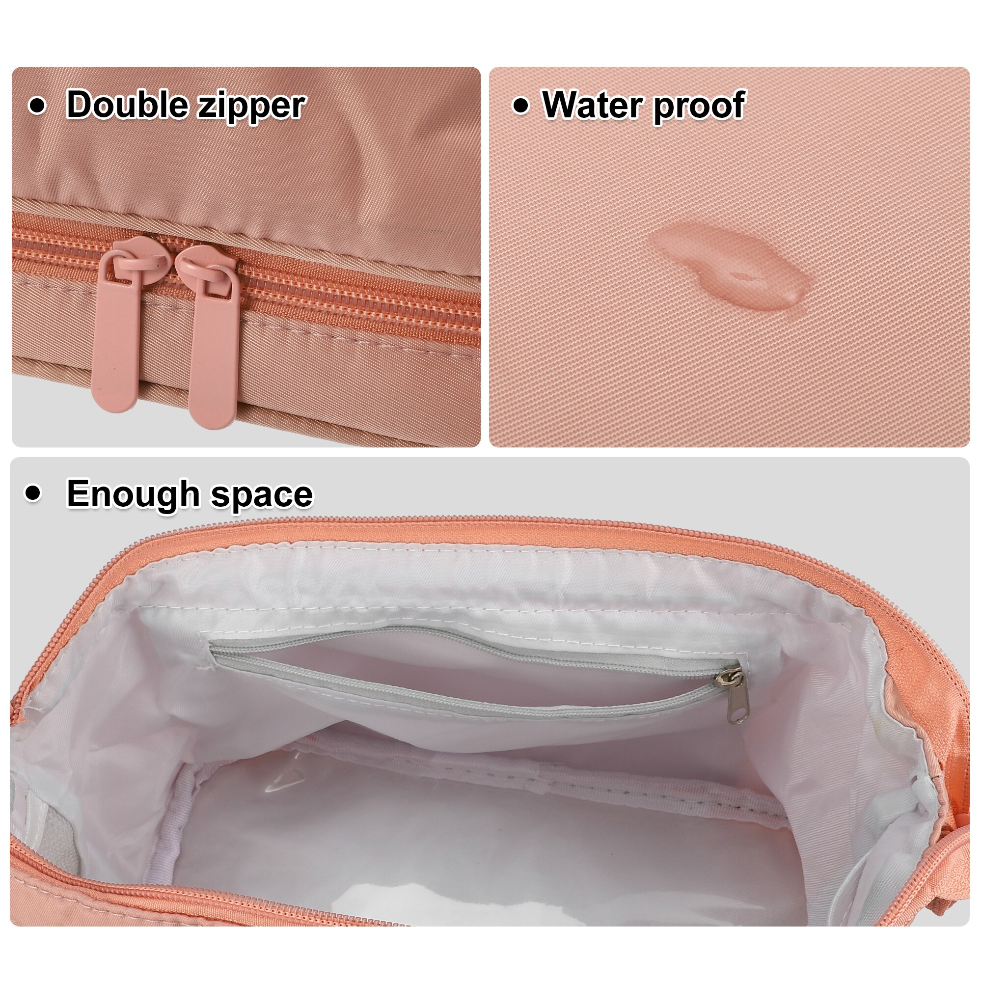 Makeup Bag Cosmetic Travel Bag Waterproof Toiletry Bag for Women Nylon - Bed Bath & Beyond - 42474213 Makeup Bag Cosmetic Travel Bag Waterproof Toiletry Bag for Women Nylon - Bed Bath & Beyond - 42474213