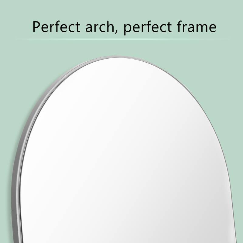 Arched Full Length Standing Floor/ Wall Mirror