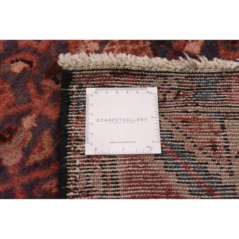 ECARPETGALLERY Hand-knotted Andelz Navy Wool Rug - 5'2 x 10'4