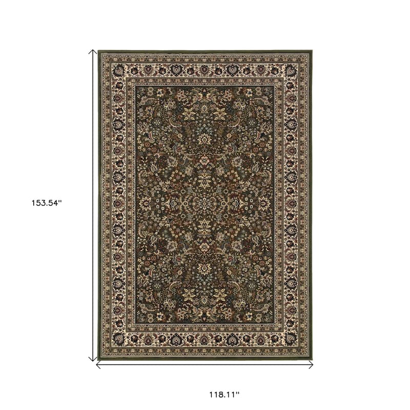 HomeRoots Oriental Traditional Runner Area Rug