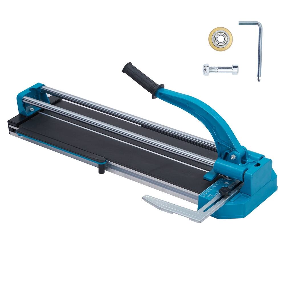 Manual Tile Cutter with Tungsten Carbide Cutting Wheel Double Rails for workshops