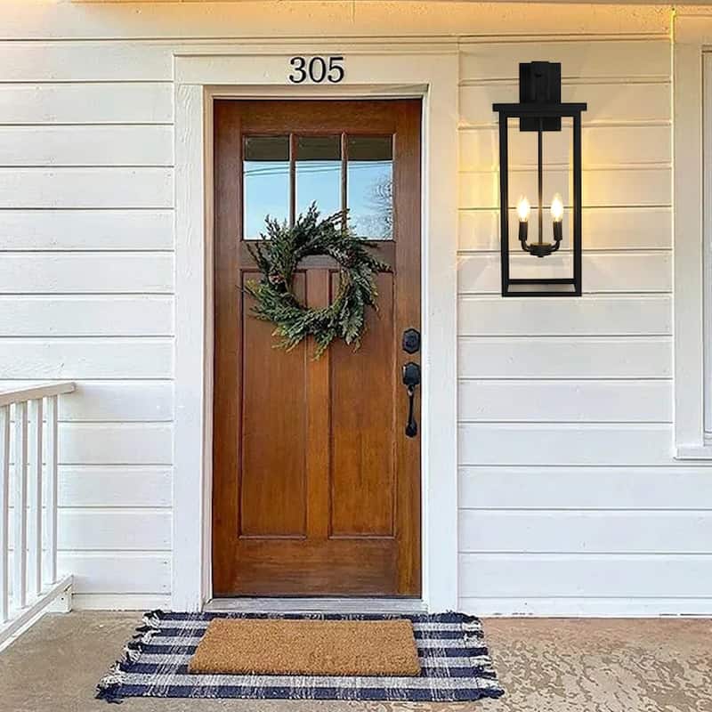 Outdoor Wall Light,Farmhouse Front Porch Light