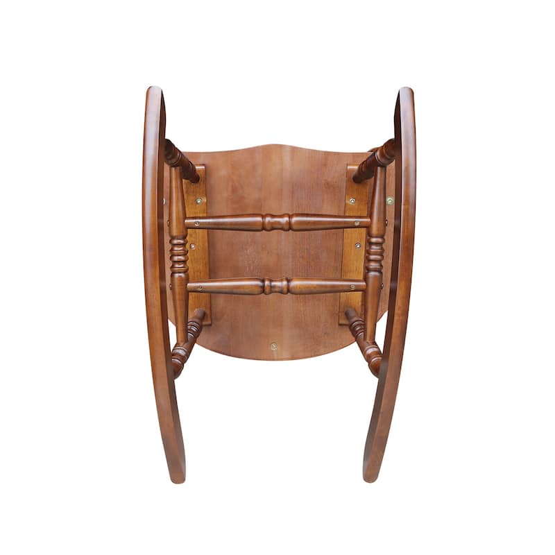 International Concepts Solid Wood Rocking Chair - 28"W x 36"D x 44.5"H