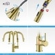 preview thumbnail 22 of 63, Single-Hole Pull-Down Kitchen Faucet with Sprayer and Magnetic Docking