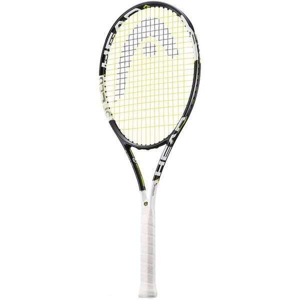 slide 1 of 1, Head Speed S Tennis Racquet - Graphene XT Technology, Strung, Mid-Weight, Intermediate Level
