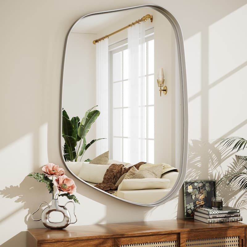 Irregular Bathroom Mirror Mirror Wall Decor