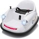 preview thumbnail 1 of 62, Electric Bumper Cars for Toddlers,12V Ride-On Car with Remote Control,360-Degree Spin White