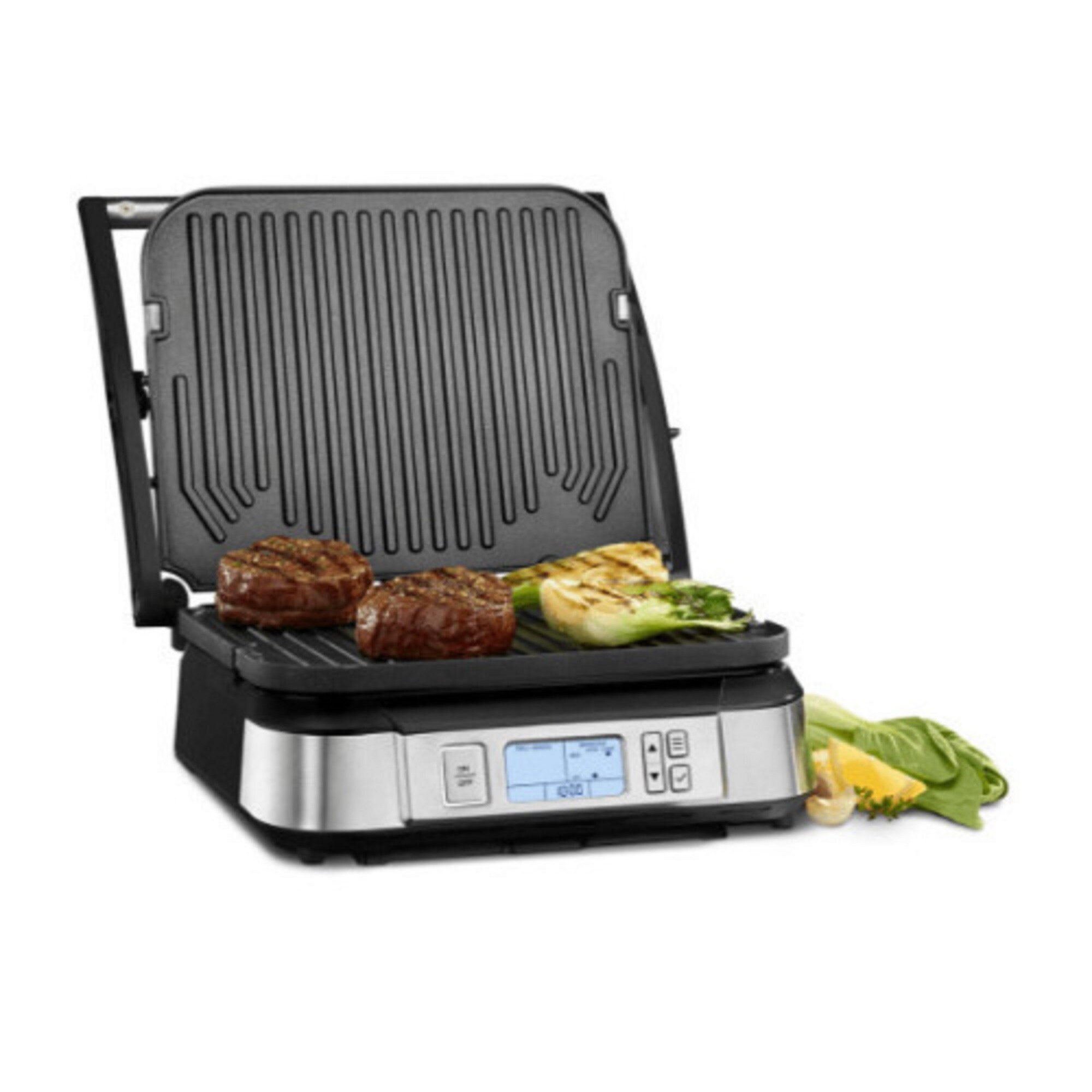 cuisinart 5 in 1 griddler waffle setting