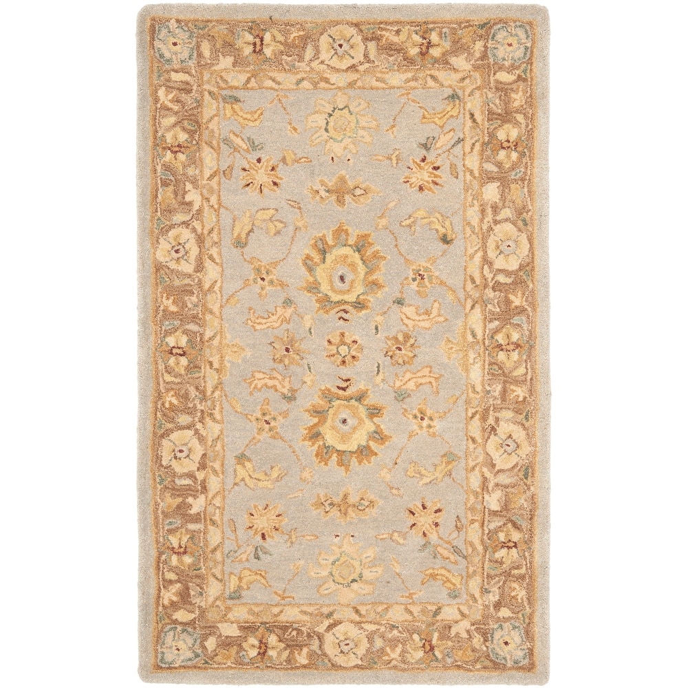 SAFAVIEH Handmade Anatolia Iran Traditional Oriental Hand-spun Wool Rug