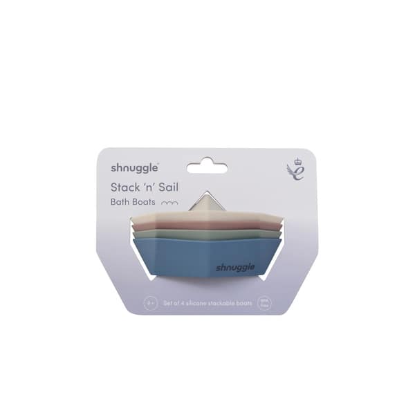 slide 2 of 5, Shnuggle Stack and Sail Boats Multi