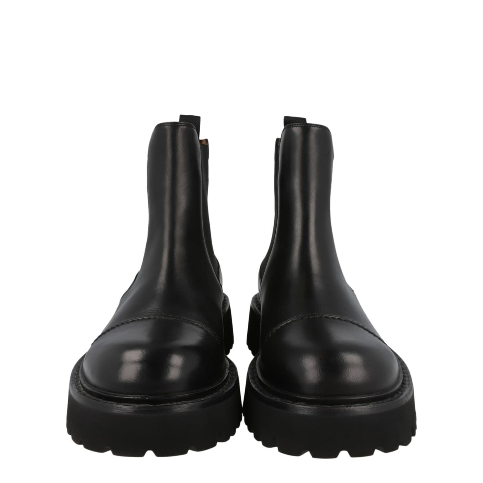 Ferragamo George 2 Chelsea Boots - NWT Amazon.com | Ferragamo George 2 Leather Boot, 8.5 M, Black  main image 4