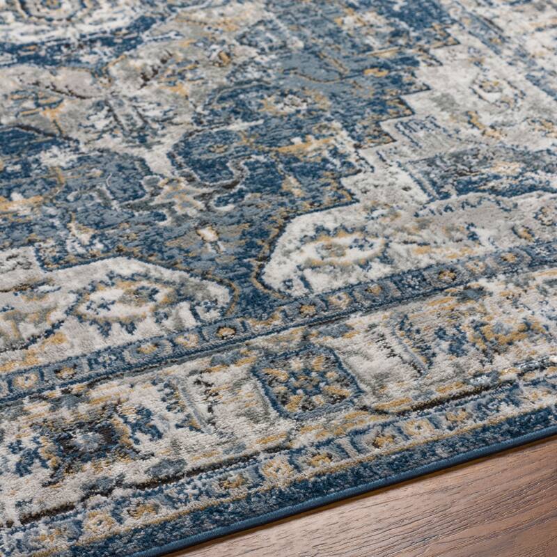 Livabliss Jolie Transitional Medallion Area Rug