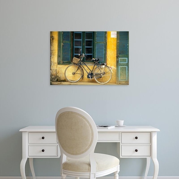 Easy Art Prints Tom Haseltine's 'A Bicycle In Hanoi' Premium Canvas Art