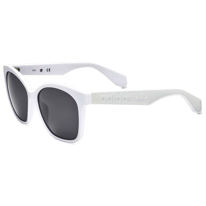 Adidas Original Woman 57mm White Sunglasses OR0045-21C-57