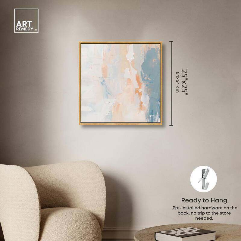 Gossamer Light Canvas by Art Remedy