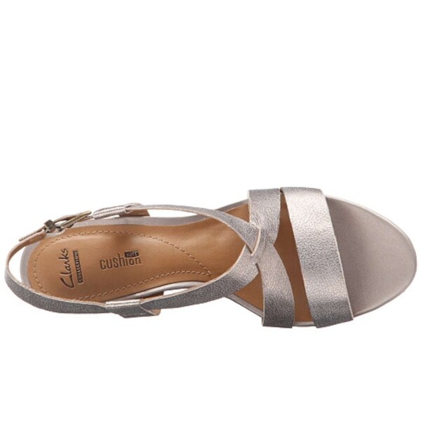 clarks women's jaelyn fog dress sandal