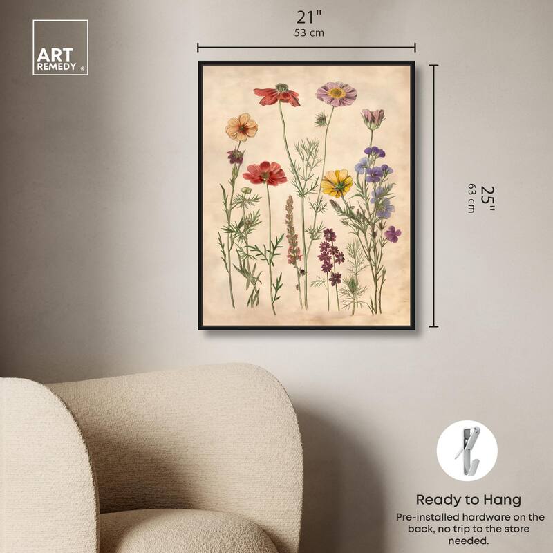 Pollinator Portrait II Canvas by Art Remedy