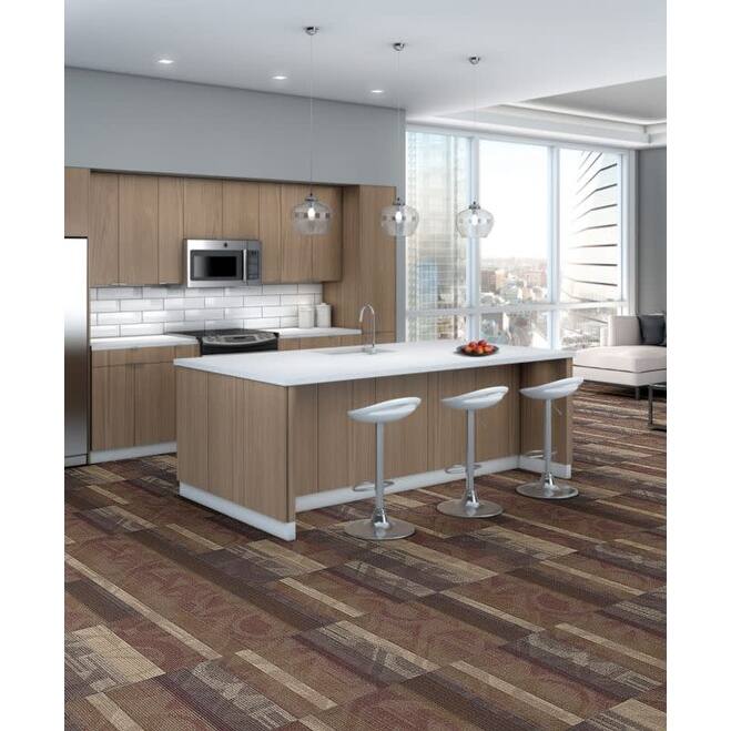 Shaw Philadelphia Commercial Feed Back 24" x 24" Glue Down Carpet Tile