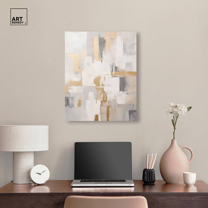 Soft Brilliance II Canvas by Art Remedy, Gallery Wrapped