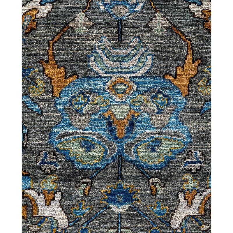 Serapi One-of-a-Kind Hand-Knotted Area Rug - Green - 7' 11" x 9' 9"