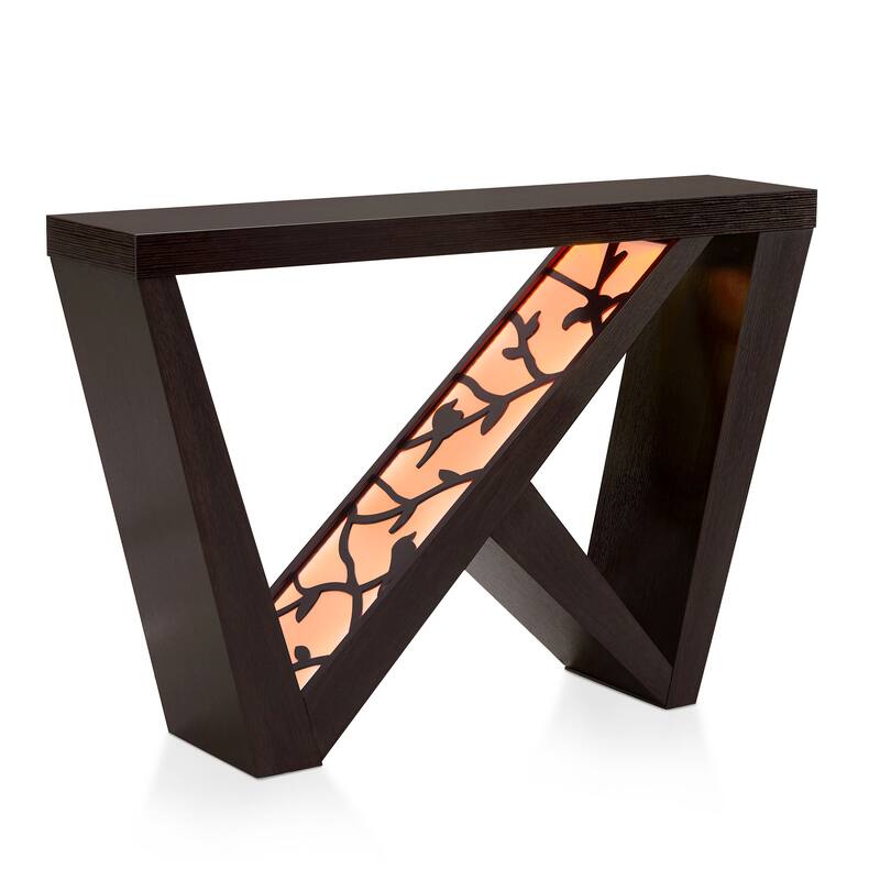 DH BASIC Modern Decorative Console Table with W-Shaped Legs by Denhour