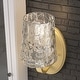 preview thumbnail 10 of 64, Acroma Modern Bathroom Vanity Light Art Glass Wall Sconce