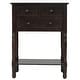 preview thumbnail 30 of 33, Moda Narrow Console Table, Slim Sofa Table with Three Storage Drawers