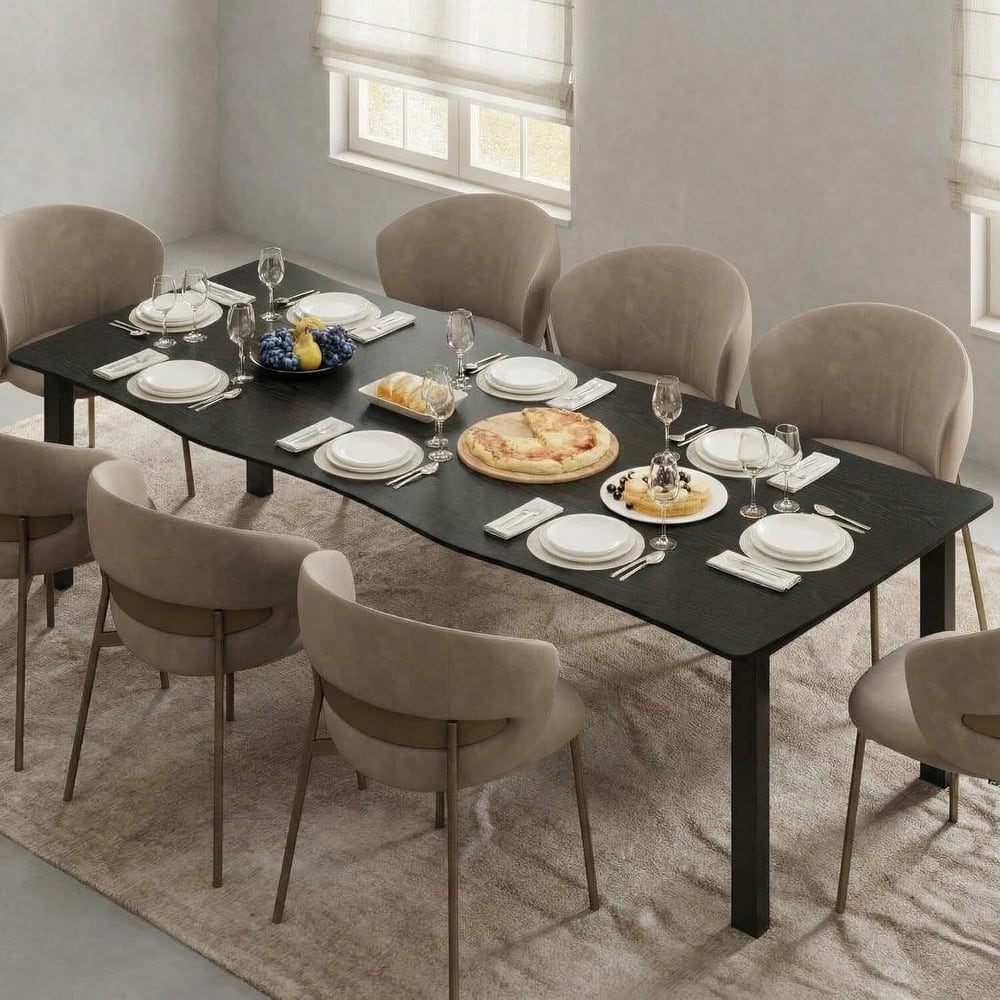 78.7 Inch Kitchen Dining Table Set for 6-8 for Dining Room, Kitchen, or Office (Only Table)