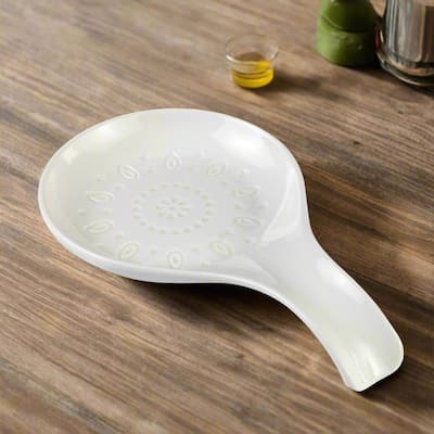 Euro Ceramica Fez Spoon Rest - Multi Color