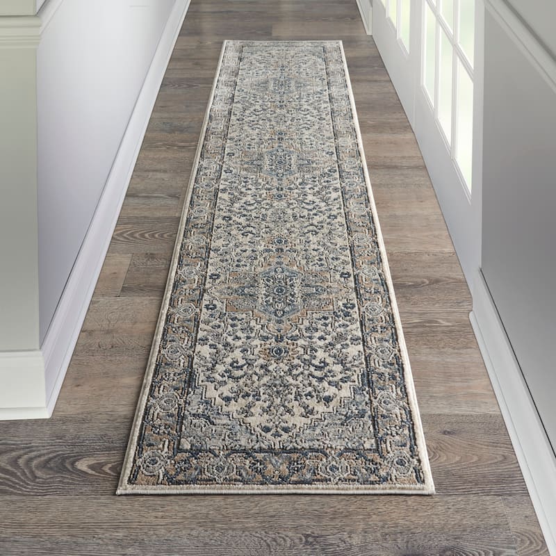 Nourison Quarry Indoor only Persian Area Rug.