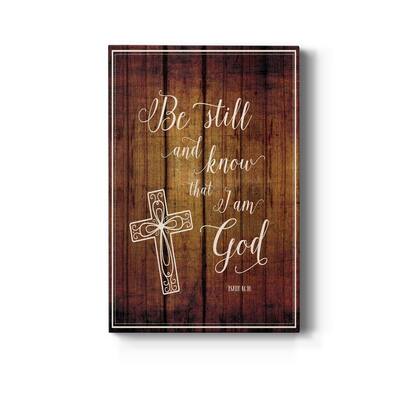 Be Still Premium Gallery Wrapped Canvas - Ready to Hang