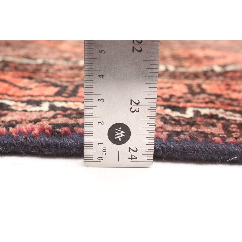 ECARPETGALLERY Hand-knotted Baluch Dark Copper Wool Rug - 3'2 x 6'4