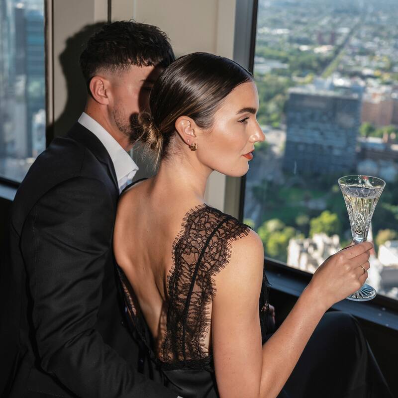 Waterford Lismore Toasting Flute 5.5floz, Set of 2