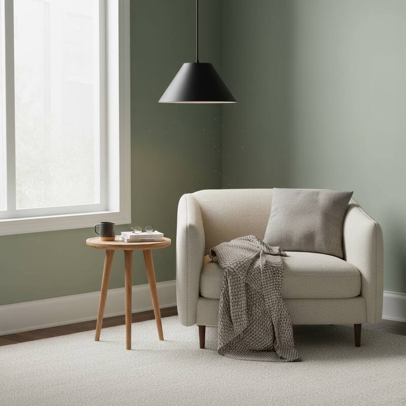 22 inch Integrated LED Pendant Light Diameter 5 Color Temperature Dimmable