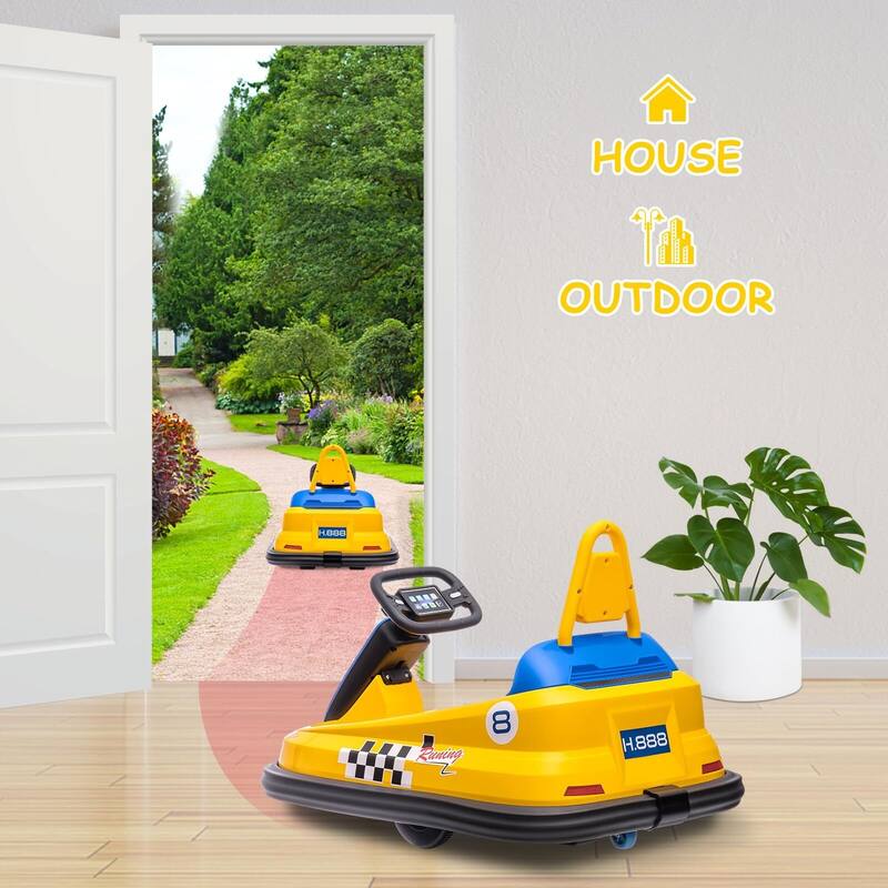 Baby Bumper Car, 6V Electric Ride On Car with 360 Spin