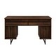 preview thumbnail 10 of 11, Middlebrook 54-Inch Executive Storage Desk - Dark Walnut