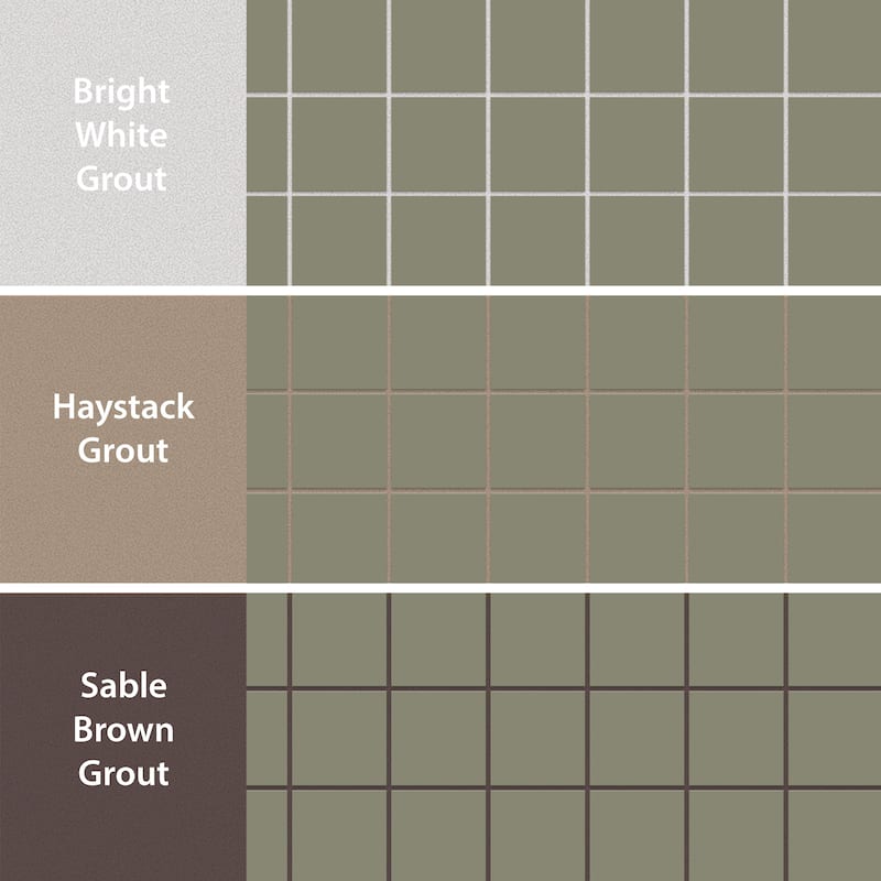 Merola Tile Vaudeville Taco Oliva 1-5/8" x 1-5/8" Porcelain Floor and Wall Tile - Case (25 Tiles)