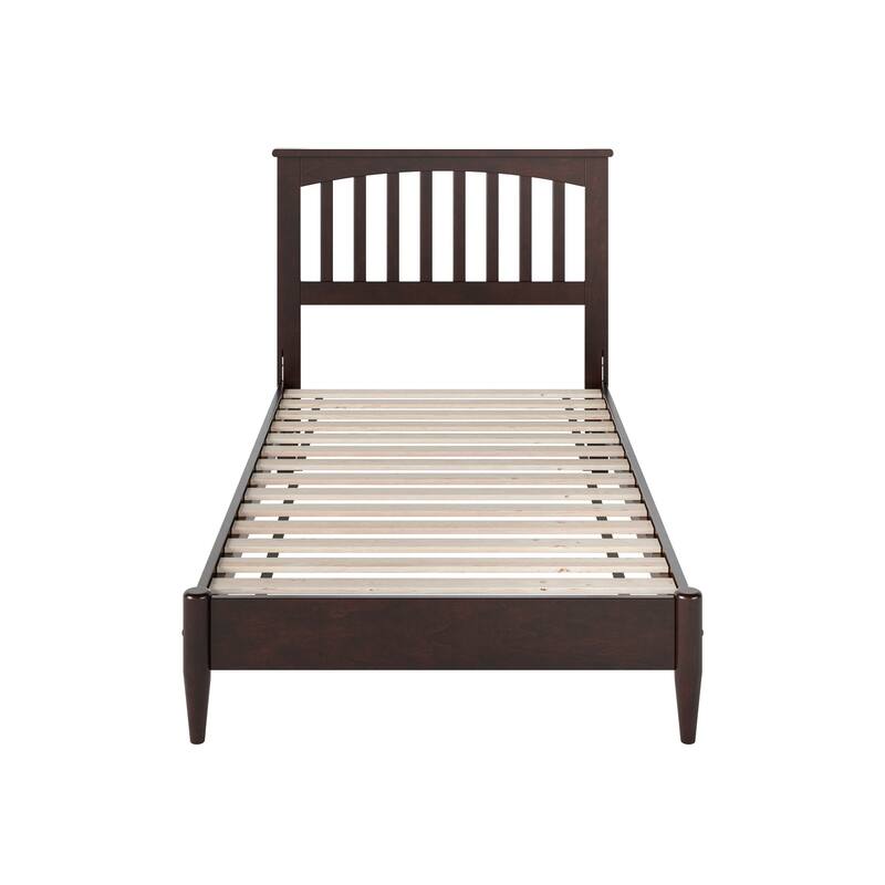 Becket Solid Wood Low Profile Platform Bed
